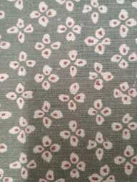 Sikar Teal Pattern Cotton Print Roman Blind Sample. Cotton, Linen - thumbnail 1