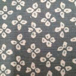 Sikar Teal Pattern Cotton Print Roman Blind Sample. Cotton, Linen - thumbnail 4