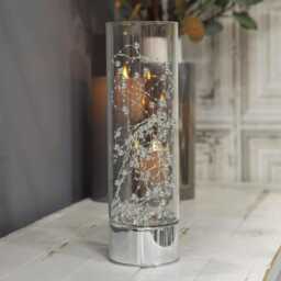 Led Tube Light - Battery Night Table Lamp 30cm Tall - thumbnail 2