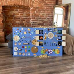 Doctor Office Toys Sensory Item Busy Board For Wall Activities Autism Pediatric Decor Activity Kids - thumbnail 2