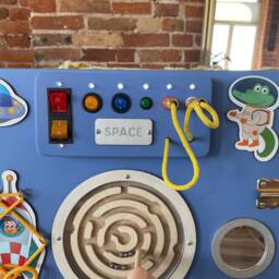 Doctor Office Toys Sensory Item Busy Board For Wall Activities Autism Pediatric Decor Activity Kids - thumbnail 3