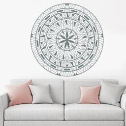 Mandala Wall Decals Yoga Ganesh Decal Fashion Bedroom Decor Indian Pattern Boho Bohemian Sticker Art Removable Mm7 - thumbnail 1
