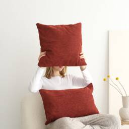 Off White Linen Throw Pillow Cover, Any Size Handcrafted Lumbar Case, Invisible Zipper, Soft Cushion Living Room Decor - thumbnail 3