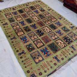 "Handwoven Maranus Chob Rug 6'11"" X 4'11" - thumbnail 3