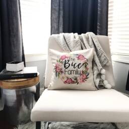 18 X Name Pillow, Family Throw 18 - thumbnail 1