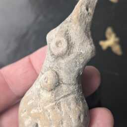 Terracotta Neolithic Venus Statue Replica Goddess Of Fertility/Mother Goddess - thumbnail 2