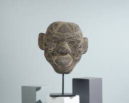Timor Monkey Tribal Mask, Wall Art, Handcrafted, Unique Statue, Wooden Room Decor, Gift For Neighbor, Halloween Her