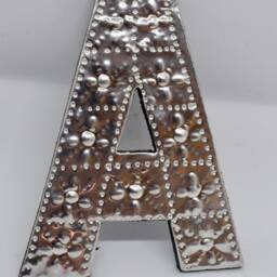 A-Z 10cm Aluminium Letter Wall Hanging Decoration Name Wedding Birthday Gift Alphabet Initials - thumbnail 2