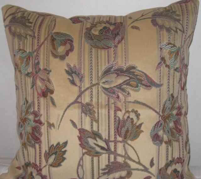 Velveteen Floral Decorative Pillow Cover-In 24 - image 1