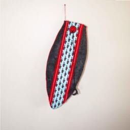 Surfboard Christmas Stocking Shark - thumbnail 1