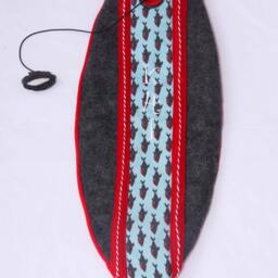 Surfboard Christmas Stocking Shark - thumbnail 3