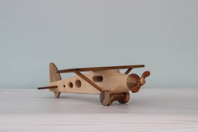 Wooden Airplane Nursery Decor Handmade Wooden Toys For Boys First Birthday Gift Toddler Baby Boy Nursery Shelf From Ukraine - image 1