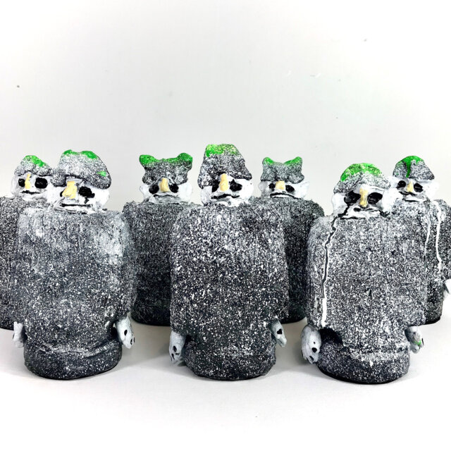Mr.gee Art Object Handmade Paper Clay Sculpture - image 1