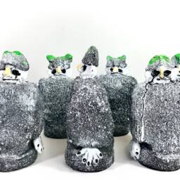 Mr.gee Art Object Handmade Paper Clay Sculpture - thumbnail 3