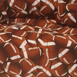 Football Couch Tissue Box Cover, Handmade Fabric Sofa - thumbnail 2