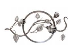 Rose Steel Wall Art Sculpture , Ground Steel, Large Heavy Rosette, Steel Decoration, Metal Decor Flowers, Craft Work, Unique Gift - thumbnail 1