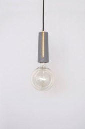 Pendant Lamp, Light Fixture Ceiling, Fixture, Minimalist Grey Ceramic Industrial Lighting, Rustic