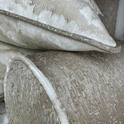 "Gold Cushion, Pillow, Bolster Cushion 16"" X 6" - thumbnail 3