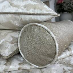 "Gold Cushion, Pillow, Bolster Cushion 16"" X 6" - thumbnail 2