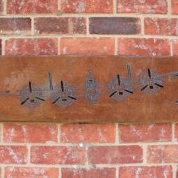 Rusty Metal Lancaster Bomber Wall Art, Aviation Gift - thumbnail 2