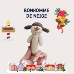 "Felted Wool & Knitted Finger Puppets ""story Of Father Christmas" - thumbnail 4