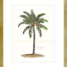 Palm Tree Art Print. Painting Beach Wall Decor On Archival Watercolour Paper - thumbnail 2