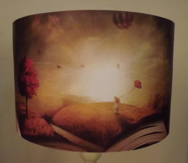 story Book Lampshade Dreams & Fairy Tales Night Light - image 1