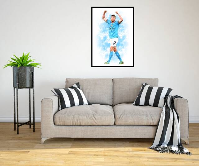 Kevin De Bruyne 2022/23 Digital Art Print - On Foamex Board Or Photo Paper - image 1