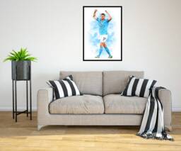 Kevin De Bruyne 2022/23 Digital Art Print - On Foamex Board Or Photo Paper - thumbnail 1