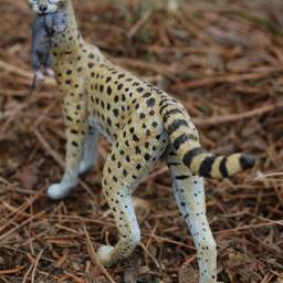 Servalcat Figurine(I Take This Mouse - thumbnail 4
