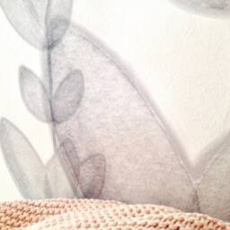 Wall Decal Flower, Home D??cor, Bedroom Floral Decal, Nursery Wooly Meadow Collection - Design Nr.3 - thumbnail 3
