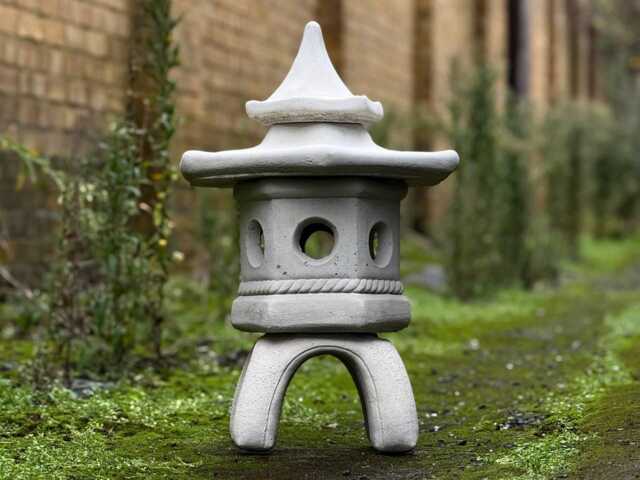 Amazing Lantern Pagoda Decoration Outdoor Statue Zen Garden Figurine Asian & Japanese Decor Handmade Sculpture Lawn Ornament Gift - image 1