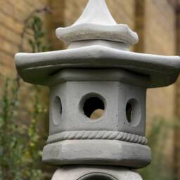 Amazing Lantern Pagoda Decoration Outdoor Statue Zen Garden Figurine Asian & Japanese Decor Handmade Sculpture Lawn Ornament Gift - thumbnail 2