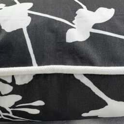 Schumacher Luxury Designer Pennick Floral Black White Cushion Pillow Sofa Cover - thumbnail 3