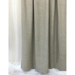 Dark Linen Window Curtain Panels With Liner, Custom Curtains, Extra Long Curtains - thumbnail 4