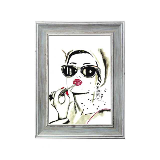 Shabby Chic Photo Frame, Choice Of Colors, Wall Art Decor - image 1