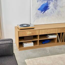 Mid-Century Sideboard, Dresser, Commode, Credenza Made Of Oak Vaneer - Livlo D-S07 - thumbnail 4