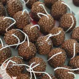 Pine Cone Soy Wax Candle Scented Christmas Gift???1Pc??? - thumbnail 2