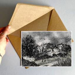 Enjoy The Little Things Whatever Weather Art Print/Greeting Card - thumbnail 2