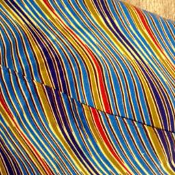 Certified Wax Cushion Cover Of 40 Or 50 cm Side With Undulation Print - thumbnail 3