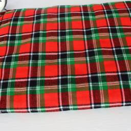 African Maasai Shuka Blanket - Acrylic Plaid Throw, Sarong, Cape - thumbnail 3