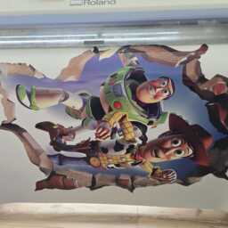 Buzz Lightyear & Woody Wall Decal Toy Story Nursery Decor - thumbnail 2