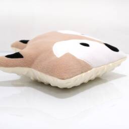 Tan Fox Pillow - Handmade Head Pillow, Woodland Nursery Decor. Kids Room - thumbnail 2