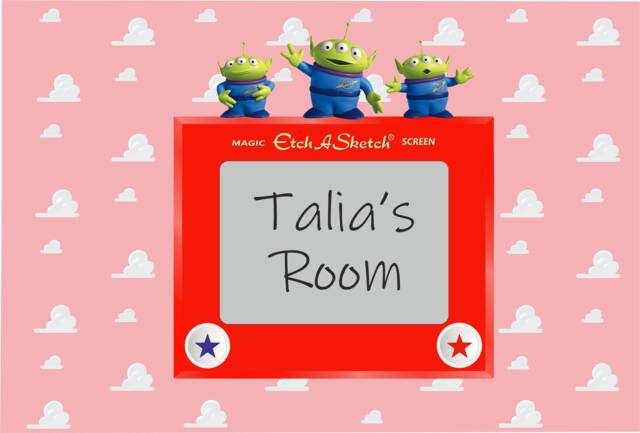 Custom Etch-A-Sketch - 284mm - Wall Sticker - image 1