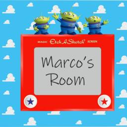 Custom Etch-A-Sketch - 284mm - Wall Sticker - thumbnail 2