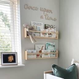 Once Upon A Time Wooden Wall Sign, Nursery Decor - thumbnail 2