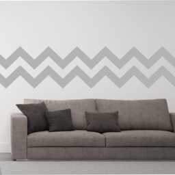 Sale Chevron Pattern, Wall Decal, Kids Room, Nursery Office Decor - thumbnail 3