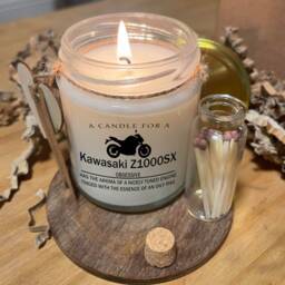 Kawasaki Z1000Sx Obsessive Soy Candle & Matches Gift - thumbnail 3