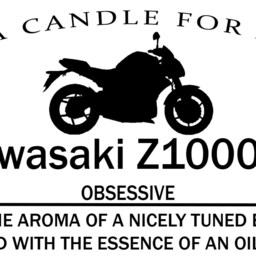 Kawasaki Z1000Sx Obsessive Soy Candle & Matches Gift - thumbnail 2