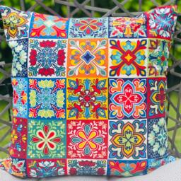 Mediterranean Inspired Cushion Covers - Decorative Cover Pillow Colourful Christmas Gifts Housewarming - thumbnail 2